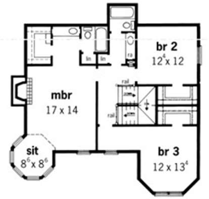 Floorplan 2 for House Plan #9035-00215