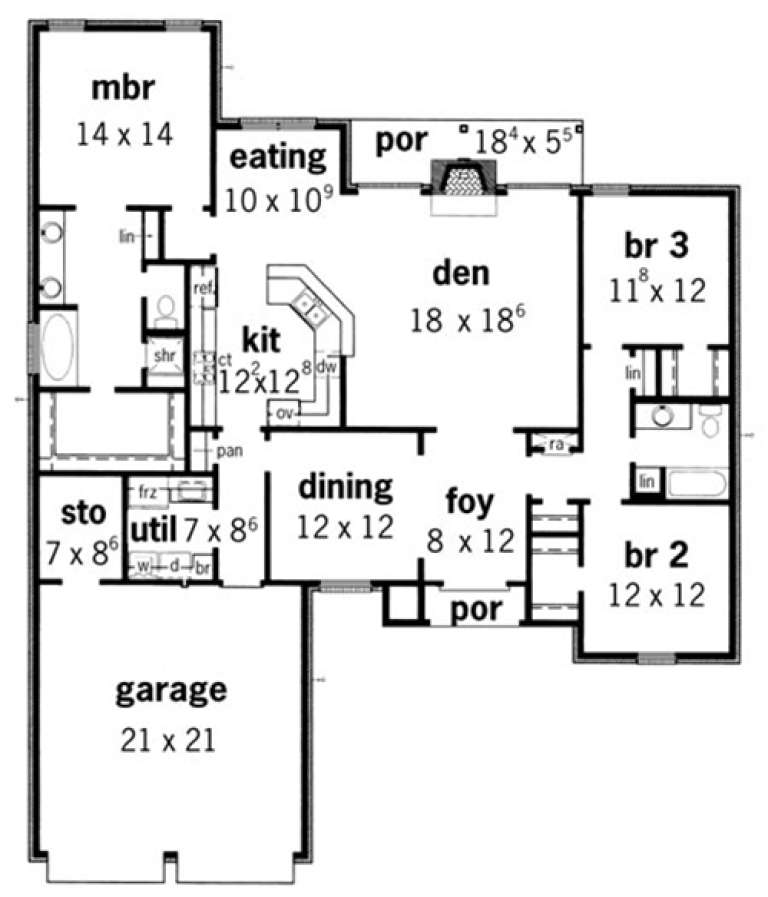 House Plan House Plan #15489 Drawing 1
