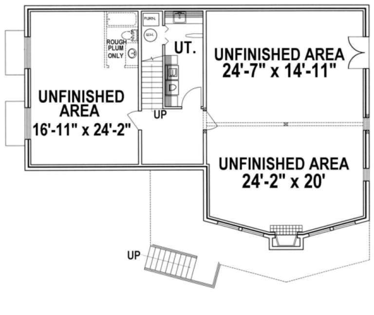 House Plan House Plan #1550 Drawing 1