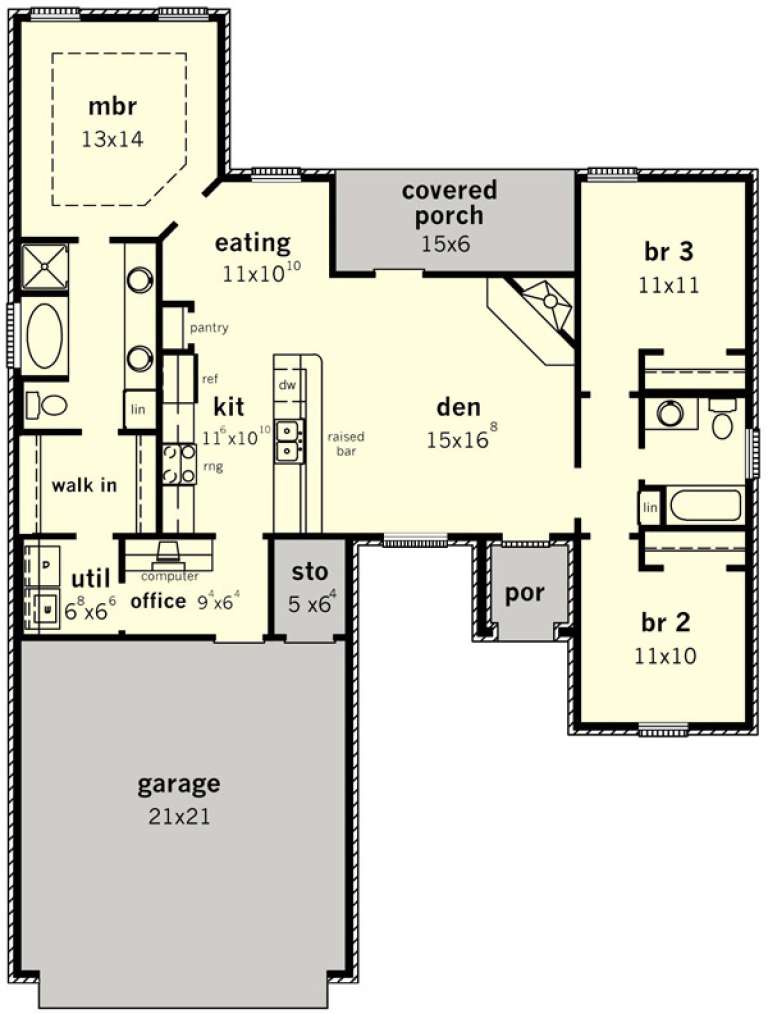 House Plan House Plan #15503 Drawing 1