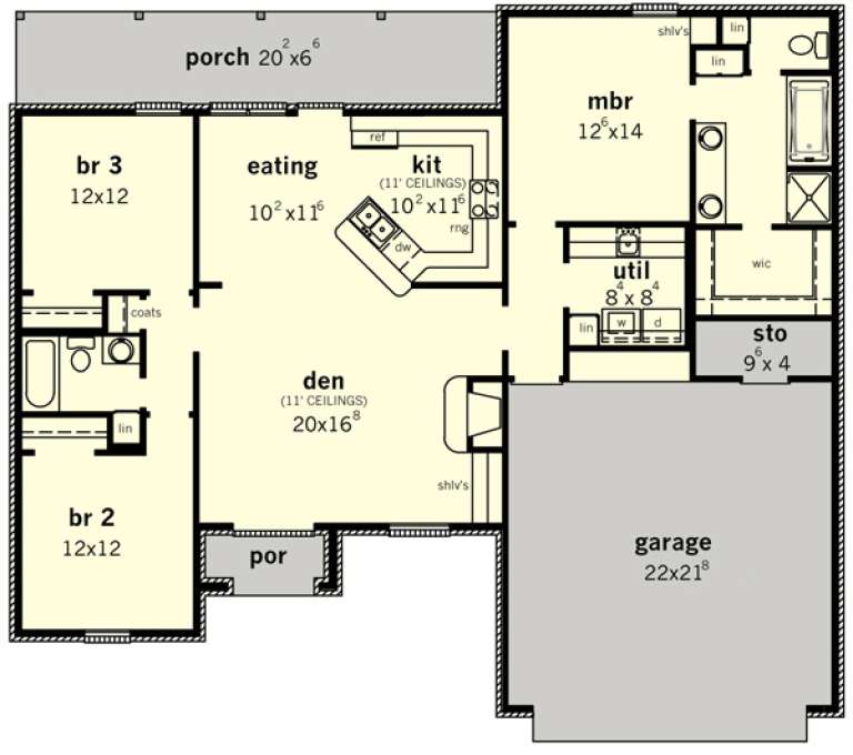 House Plan House Plan #15513 Drawing 1