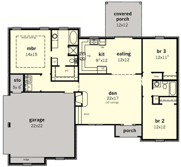 House Plan House Plan #15514 Drawing 1