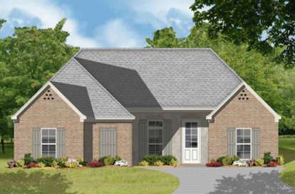 Ranch House Plan #9035-00247 Elevation Photo