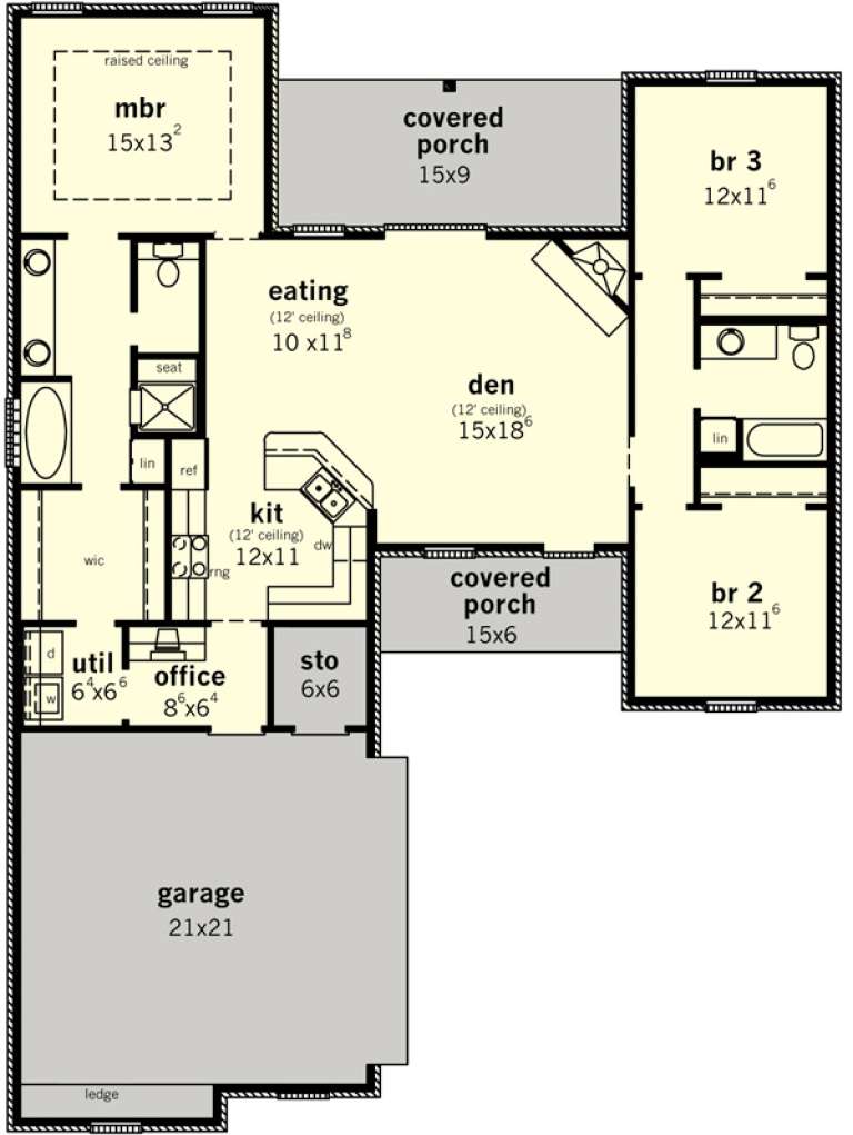 House Plan House Plan #15516 Drawing 1