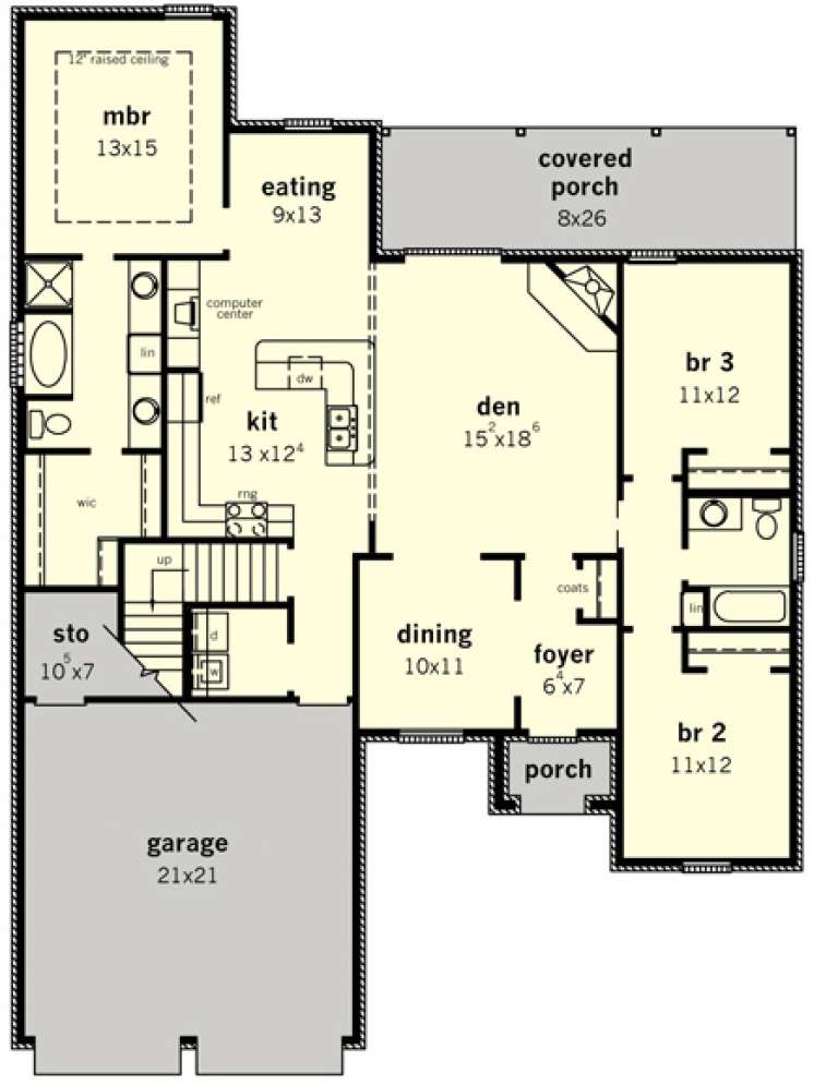 House Plan House Plan #15517 Drawing 1