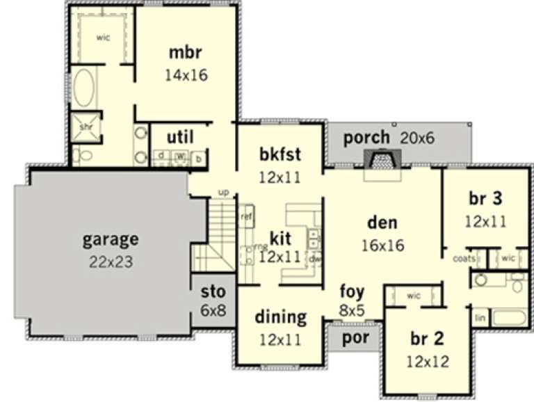 House Plan House Plan #15518 Drawing 1
