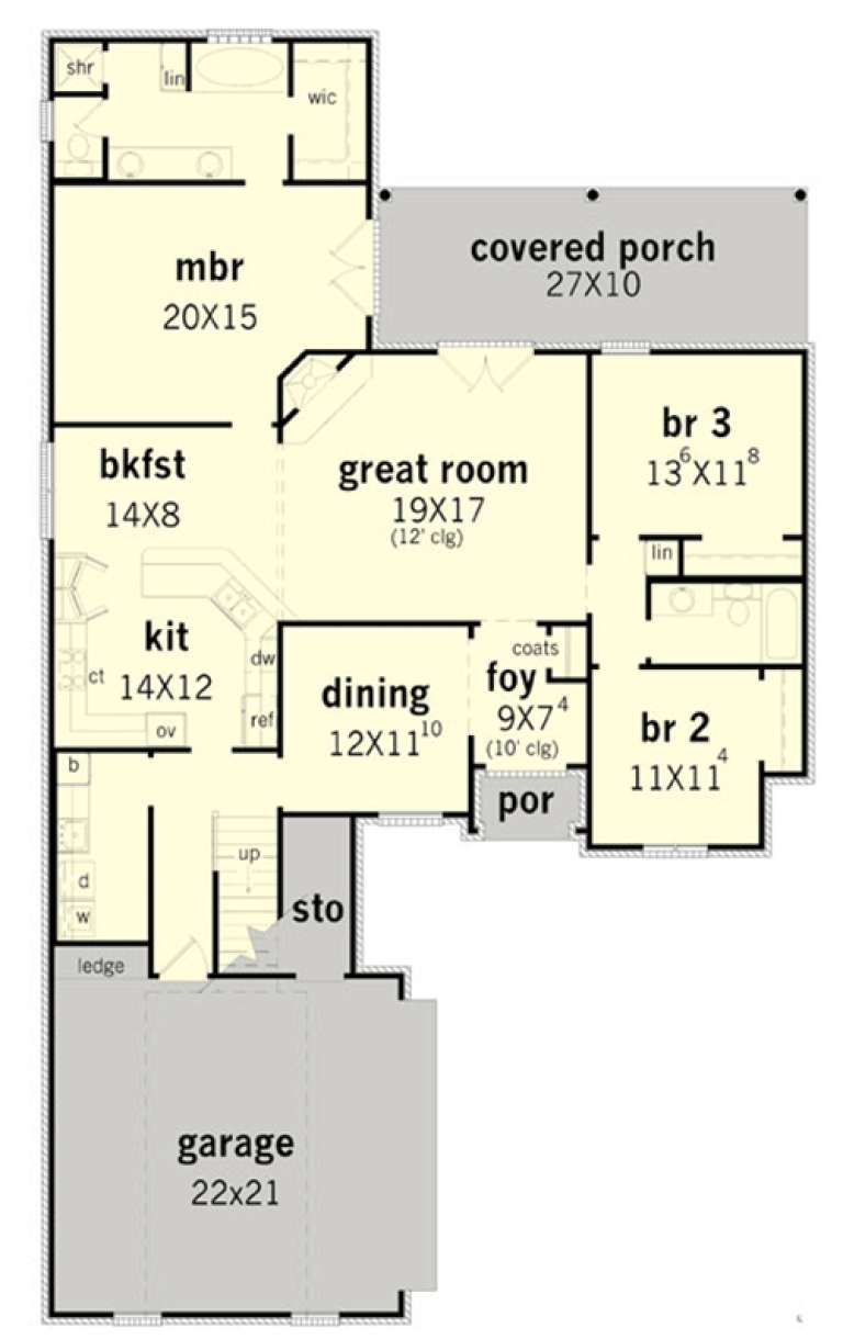 House Plan House Plan #15519 Drawing 1