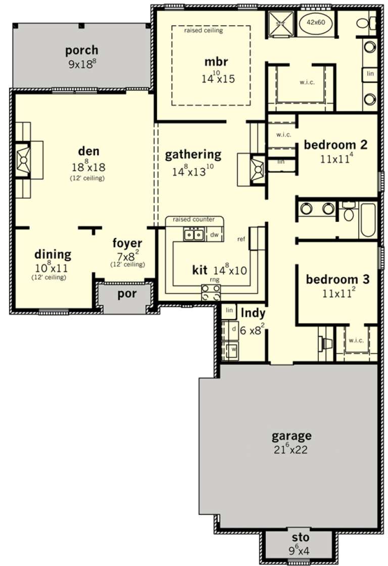 House Plan House Plan #15521 Drawing 1