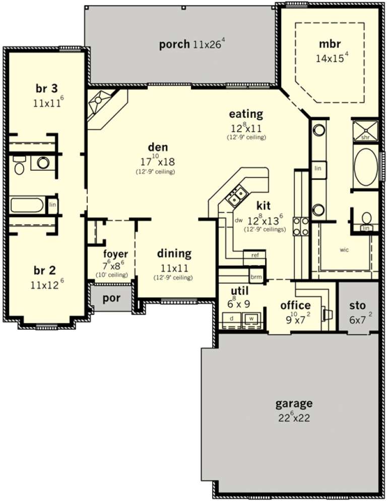 House Plan House Plan #15522 Drawing 1