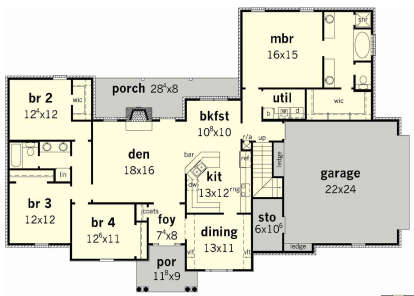 Main Floor for House Plan #9035-00256