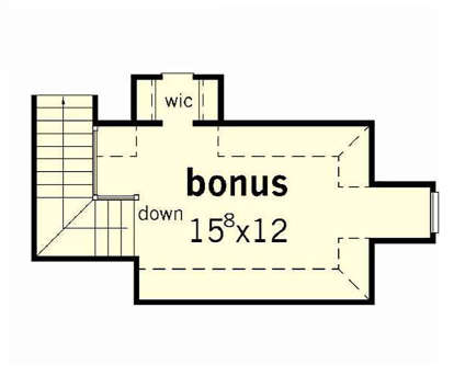 Bonus Room for House Plan #9035-00256