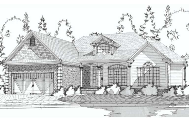Traditional House Plan #1070-00003 Elevation Photo