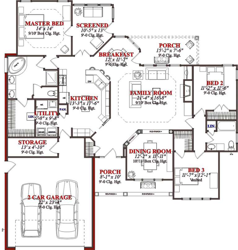 House Plan House Plan #15529 Drawing 1