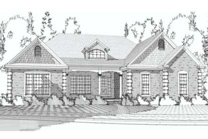 Traditional House Plan #1070-00006 Elevation Photo