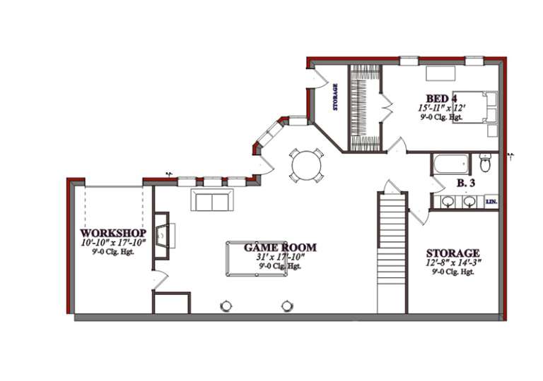 House Plan House Plan #15532 Drawing 2
