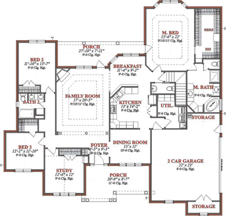 House Plan House Plan #15535 Drawing 1