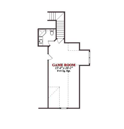 Floorplan 2 for House Plan #1070-00009