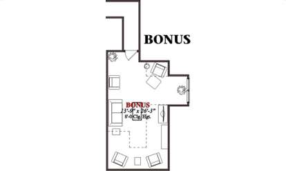 Floorplan 2 for House Plan #1070-00012