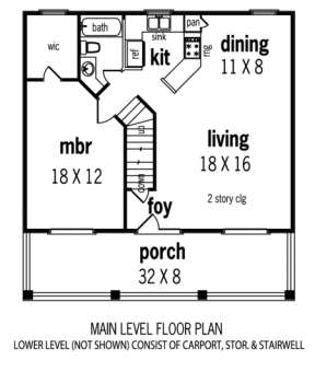 Floorplan 1 for House Plan #048-00033