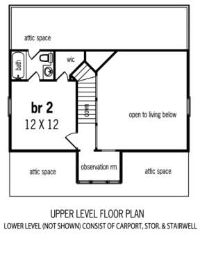 Floorplan 2 for House Plan #048-00033