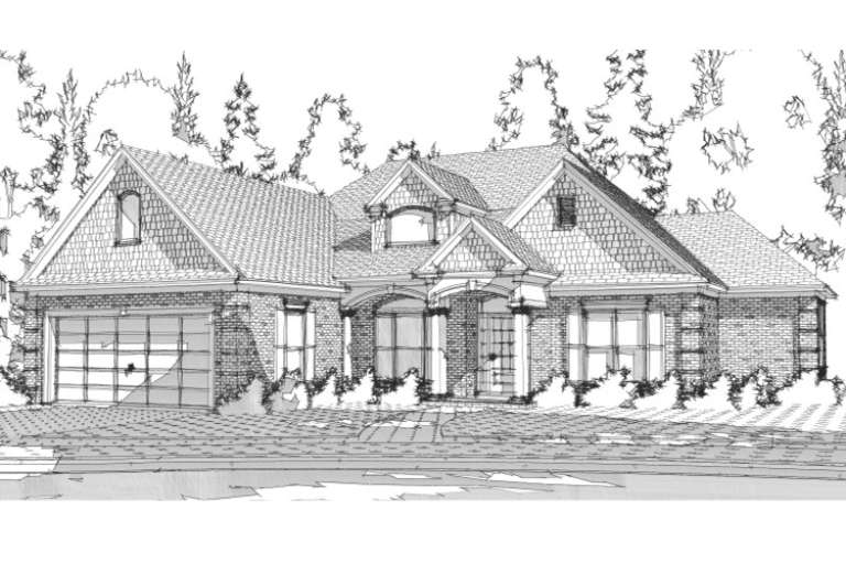 Traditional House Plan #1070-00023 Elevation Photo