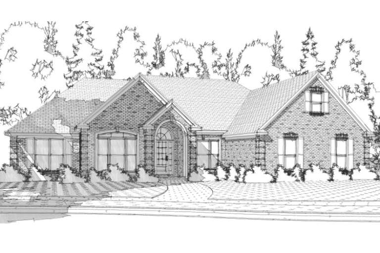 Traditional House Plan #1070-00026 Elevation Photo