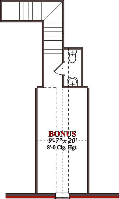 Floorplan 2 for House Plan #1070-00026