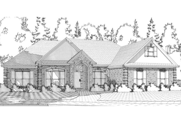 Traditional House Plan #1070-00027 Elevation Photo