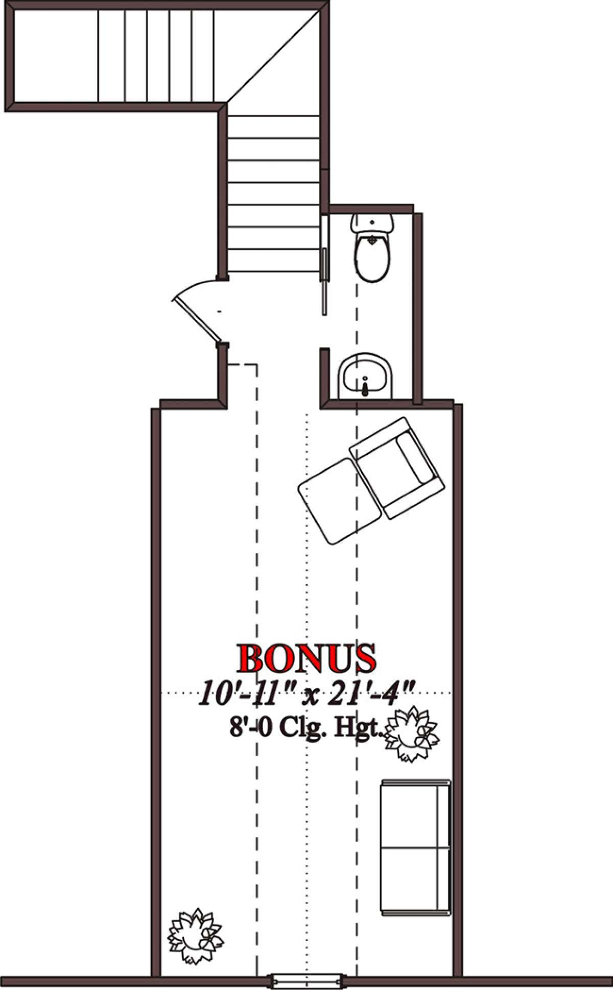 Floorplan 2 for House Plan #1070-00027