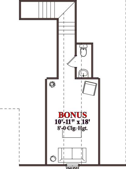 Floorplan 2 for House Plan #1070-00029