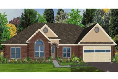 Traditional House Plan #1070-00034 Elevation Photo