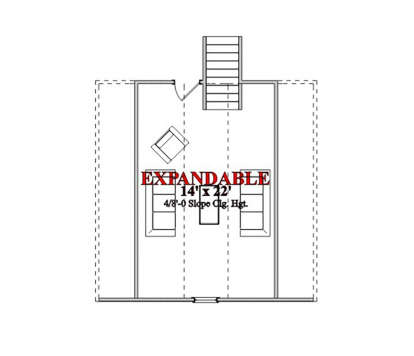 Bonus Room for House Plan #1070-00034