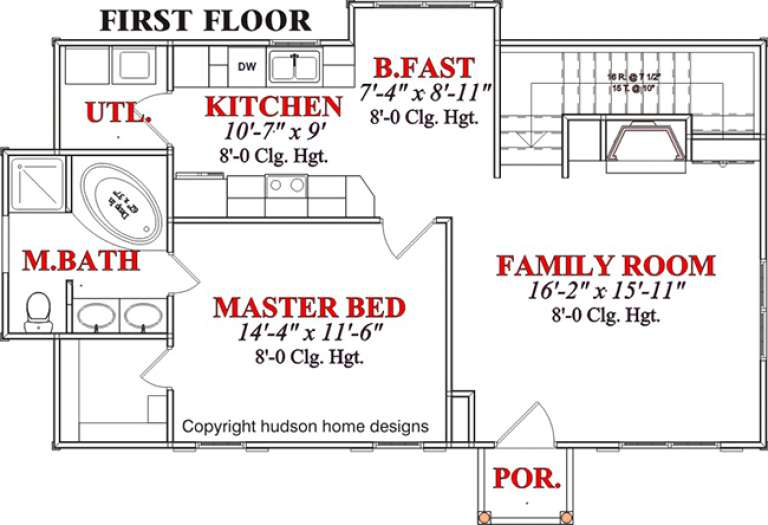 House Plan House Plan #15562 Drawing 1