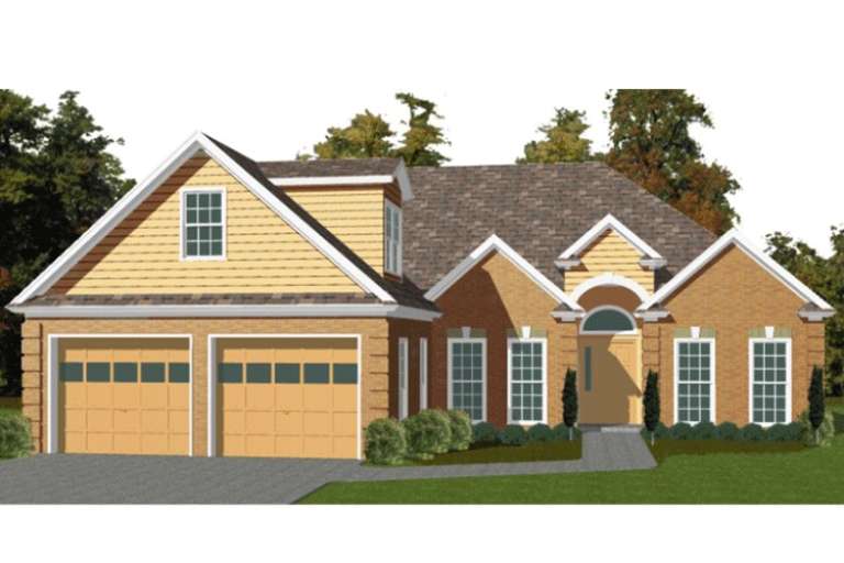 Traditional House Plan #1070-00037 Elevation Photo