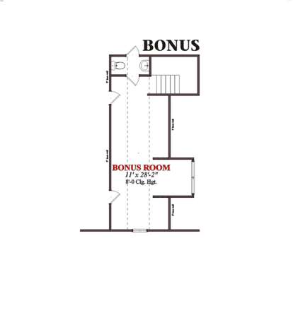 Floorplan 2 for House Plan #1070-00037