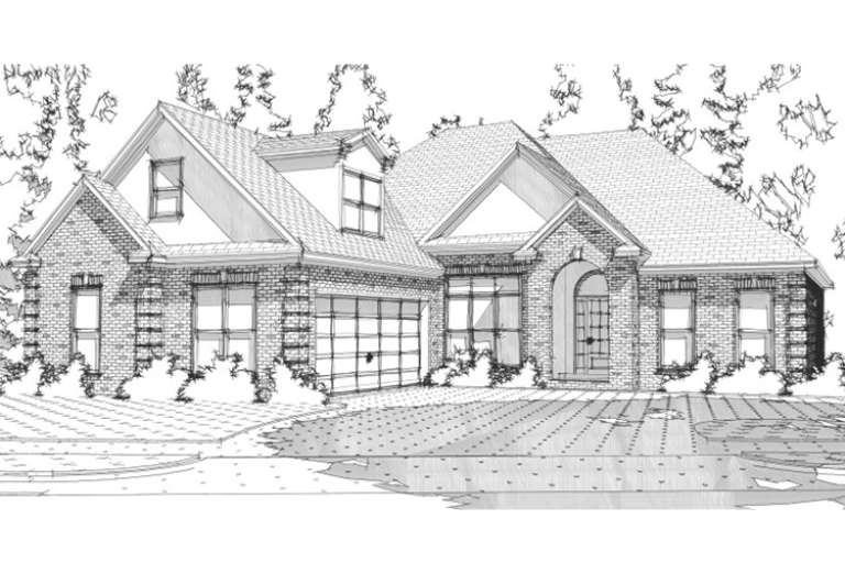 Traditional House Plan #1070-00040 Elevation Photo