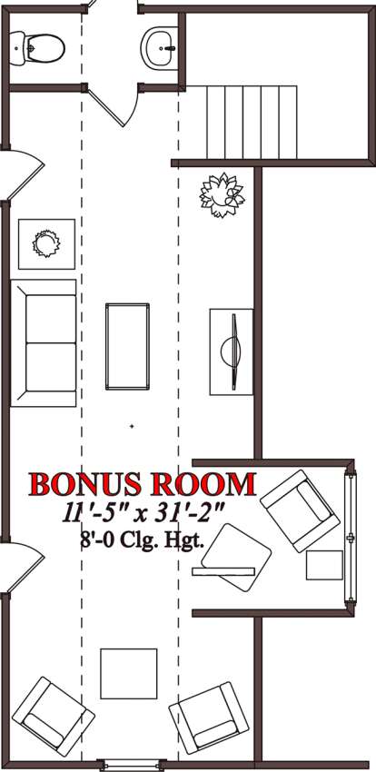 Floorplan 2 for House Plan #1070-00040