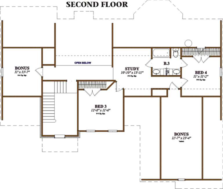 House Plan House Plan #15568 Drawing 2