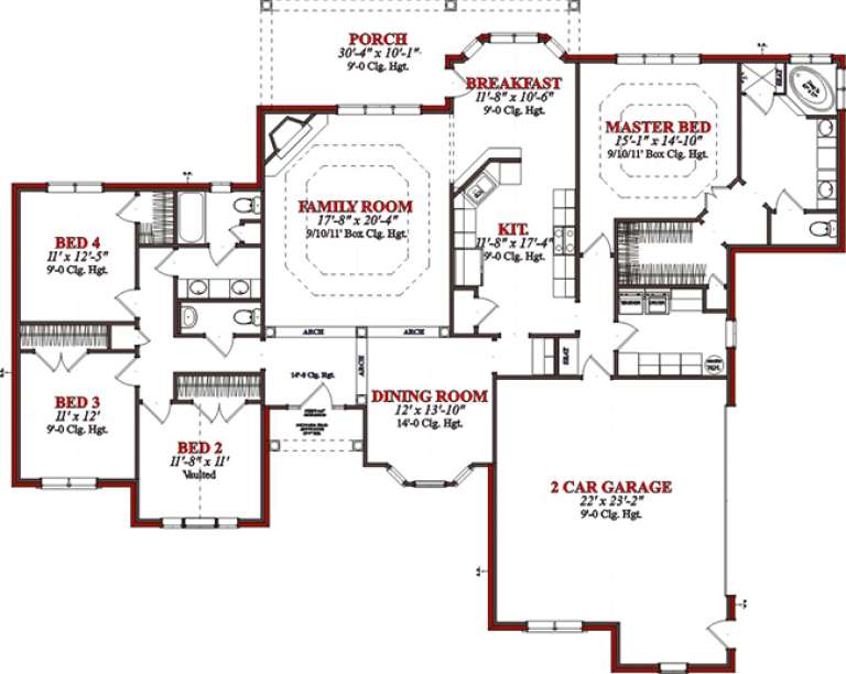 House Plan House Plan #15573 Drawing 1
