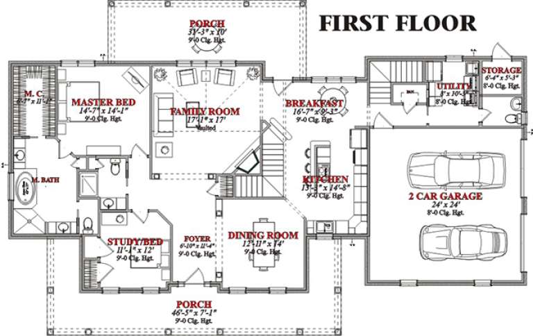 House Plan House Plan #15577 Drawing 1
