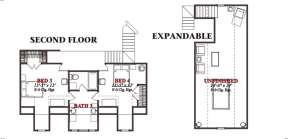 Floorplan 2 for House Plan #1070-00052