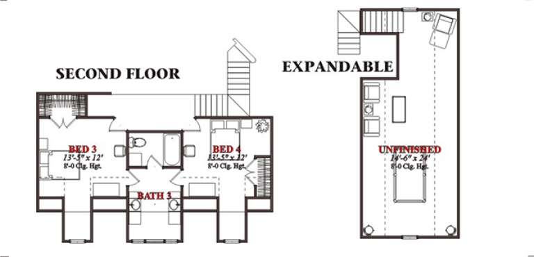 House Plan House Plan #15578 Drawing 2