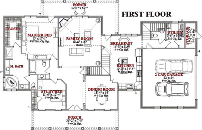 House Plan House Plan #15579 Drawing 1