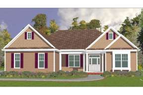 French Country House Plan #1070-00054 Elevation Photo