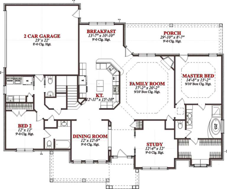 House Plan House Plan #15584 Drawing 1
