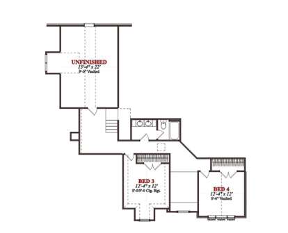 Floorplan 2 for House Plan #1070-00058