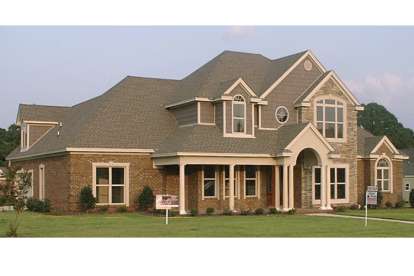 5 Bed, 3 Bath, 3127 Square Foot House Plan - #1070-00059
