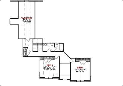 Floorplan 2 for House Plan #1070-00060