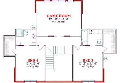 House Plan House Plan #15587 Drawing 2