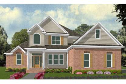 5 Bed, 3 Bath, 3629 Square Foot House Plan - #1070-00064